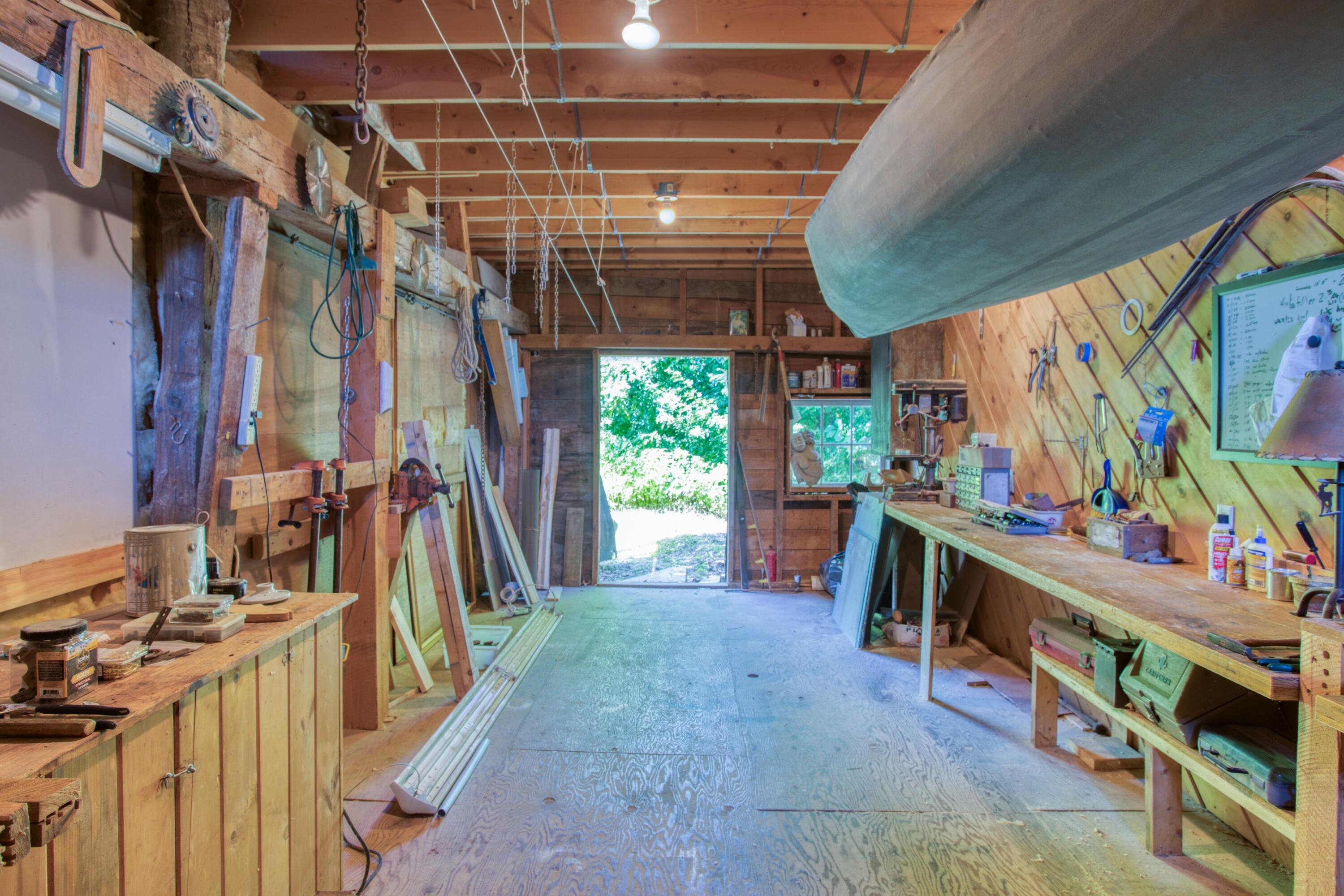 771 Boothbay Road Edgecomb, ME 04556 - Photo 36 of 53 Woodshop Back Entrance