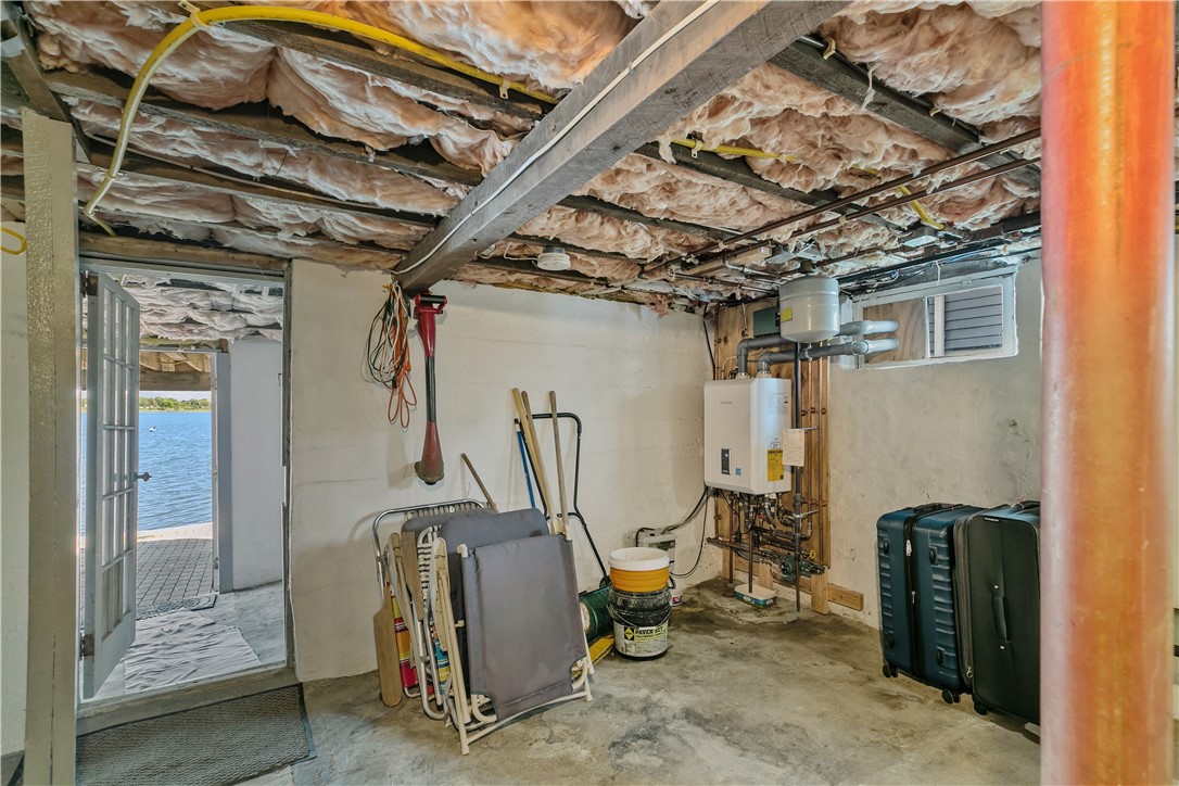 309 Riverside Street Portsmouth, RI 02871 - Photo 38 of 48 Basement with updated mechanicals