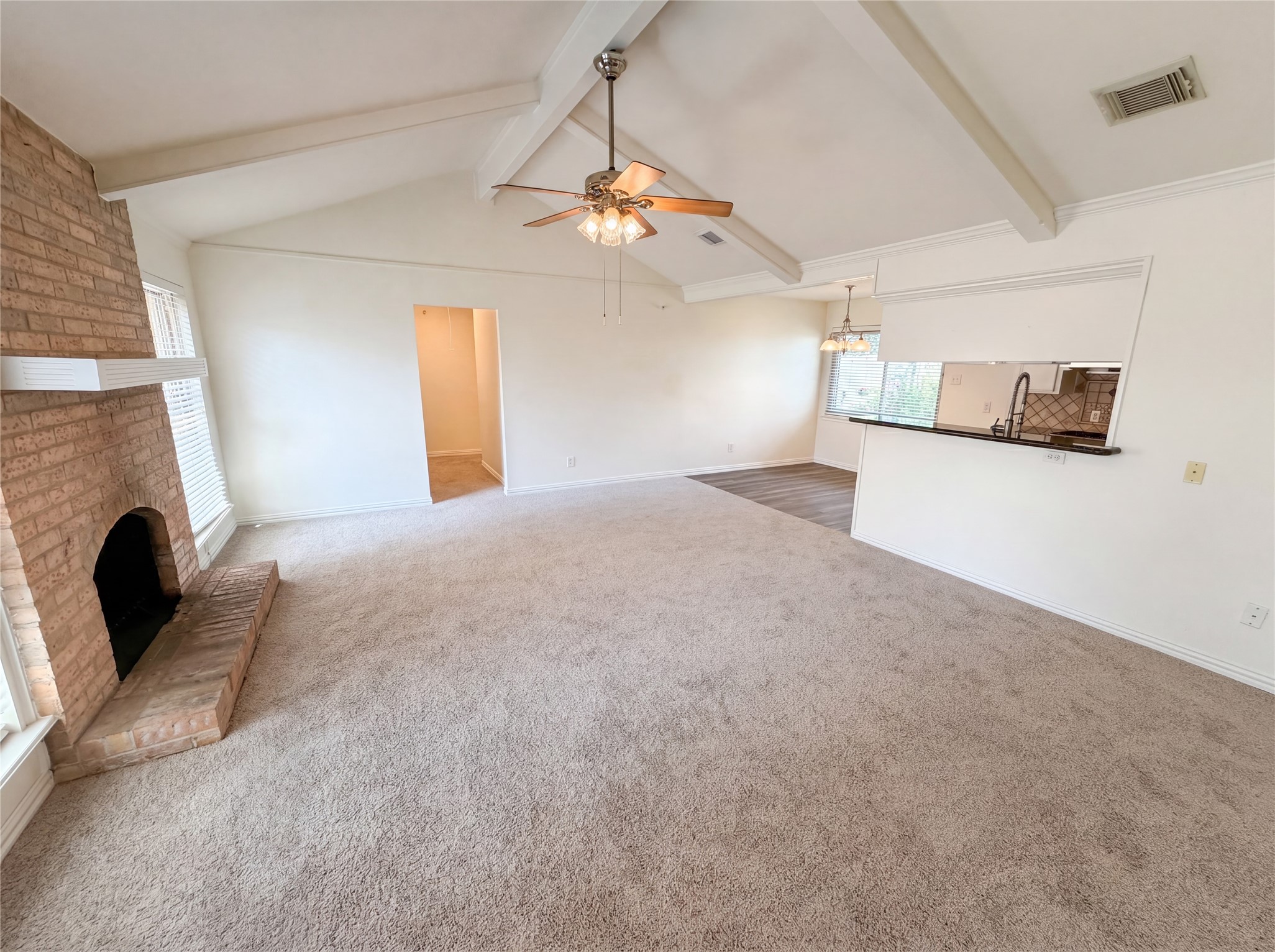 342 Queenstown Road Houston, TX 77015 - Photo 18 of 22 a view of a livingroom with a fireplace