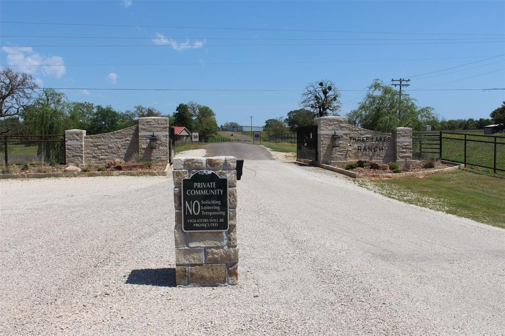 View of street with a gate