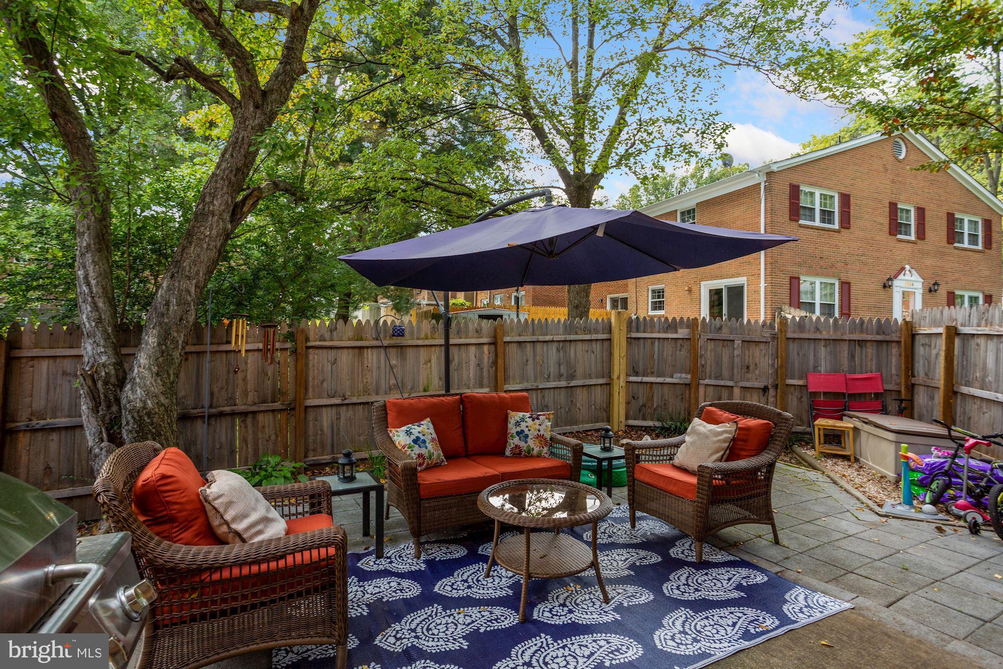 6844 Brian Michael Court Springfield, VA 22153 - Photo 37 of 42 Fenced in for added privacy.