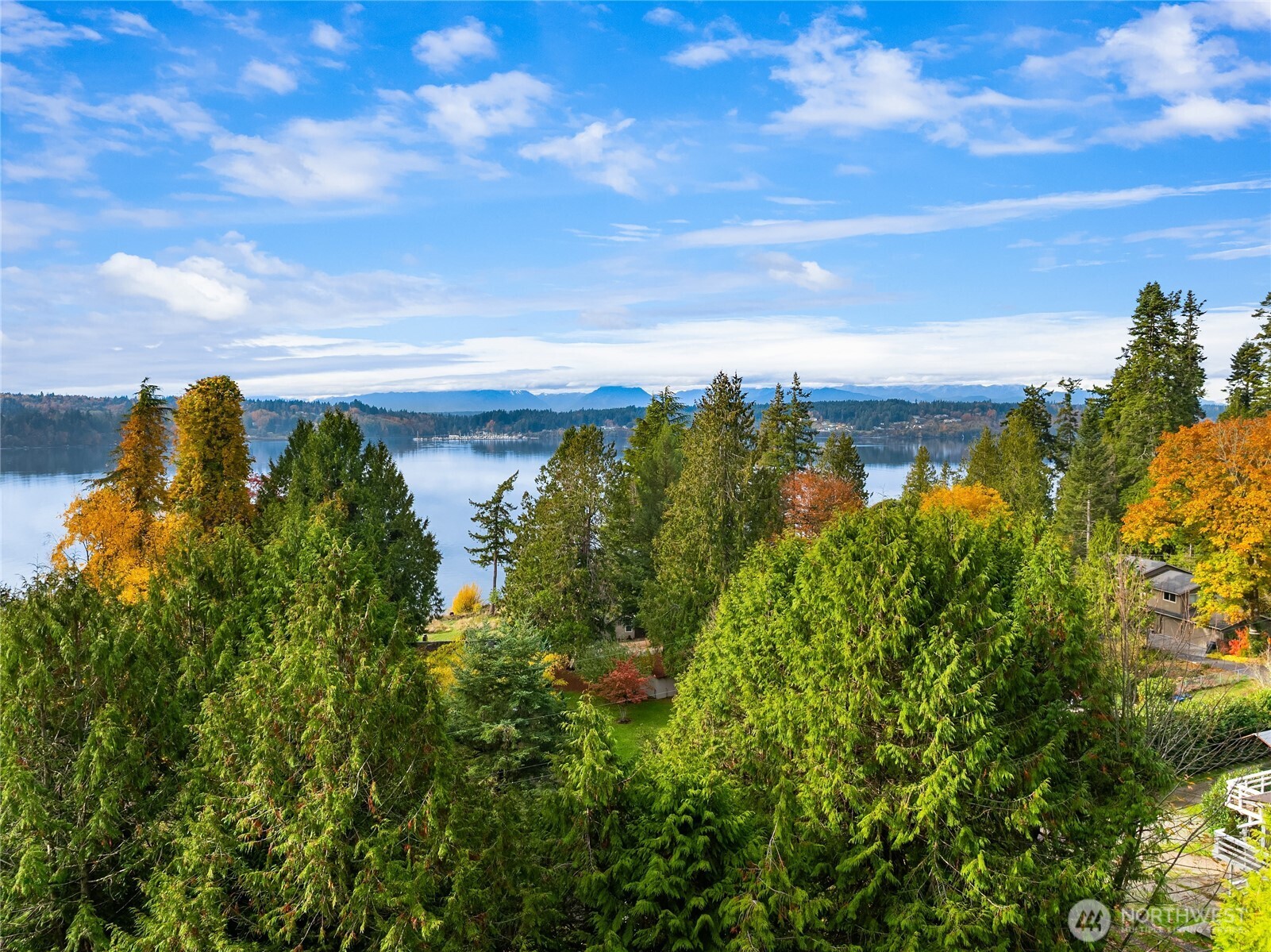 9674 Olympus Beach Road Northeast Bainbridge Island, WA 98110 - Photo 18 of 21 a view of a lake