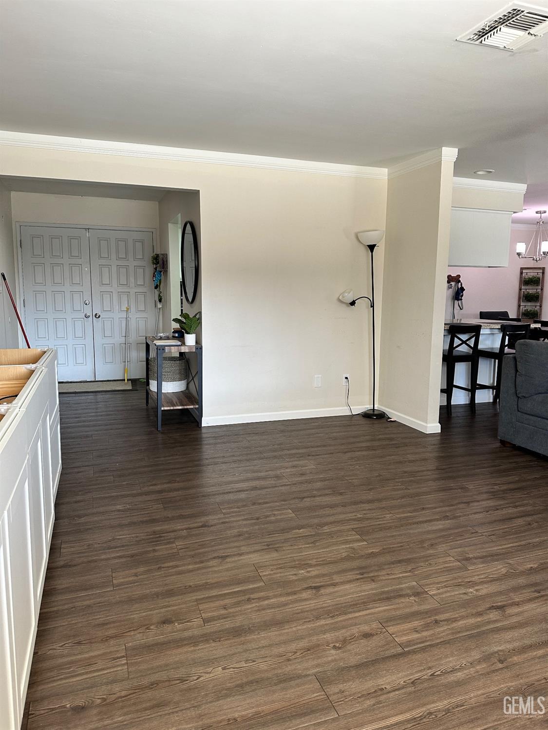 Undisclosed Address Bakersfield, CA 93312 - Photo 12 of 51 a view of empty room with wooden floor