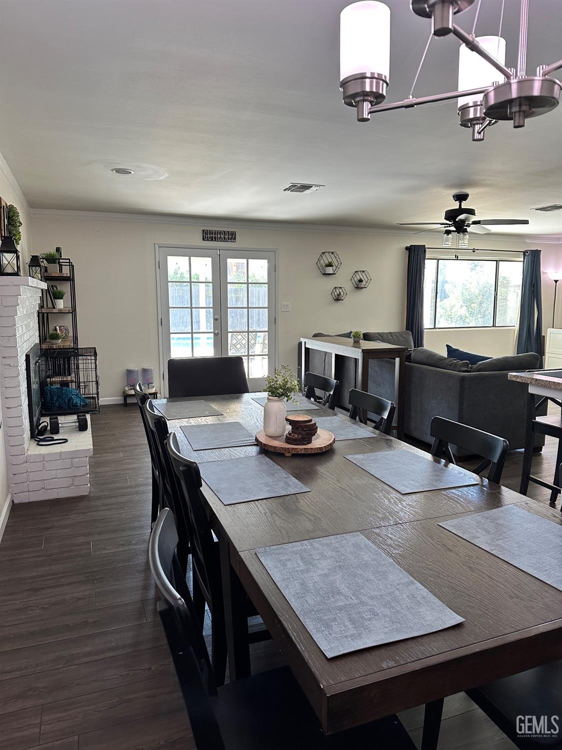 Undisclosed Address Bakersfield, CA 93312 - Photo 4 of 51 a view of a dining room with furniture