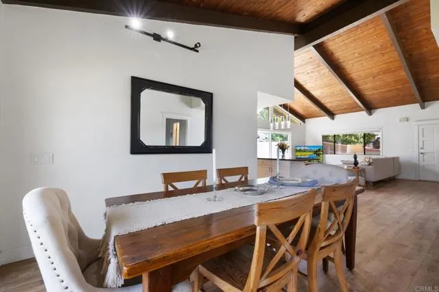 601 Neptune Avenue Encinitas, CA 92024 - Photo 11 of 36 a dining room with furniture and window