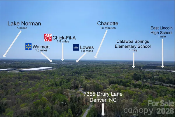 $598,796 | 7355 Drury Lane, Denver, NC 28037