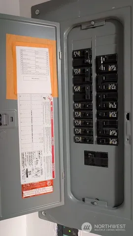 a view of water heater room