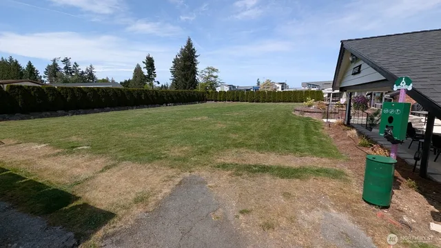 a view of a house with garden