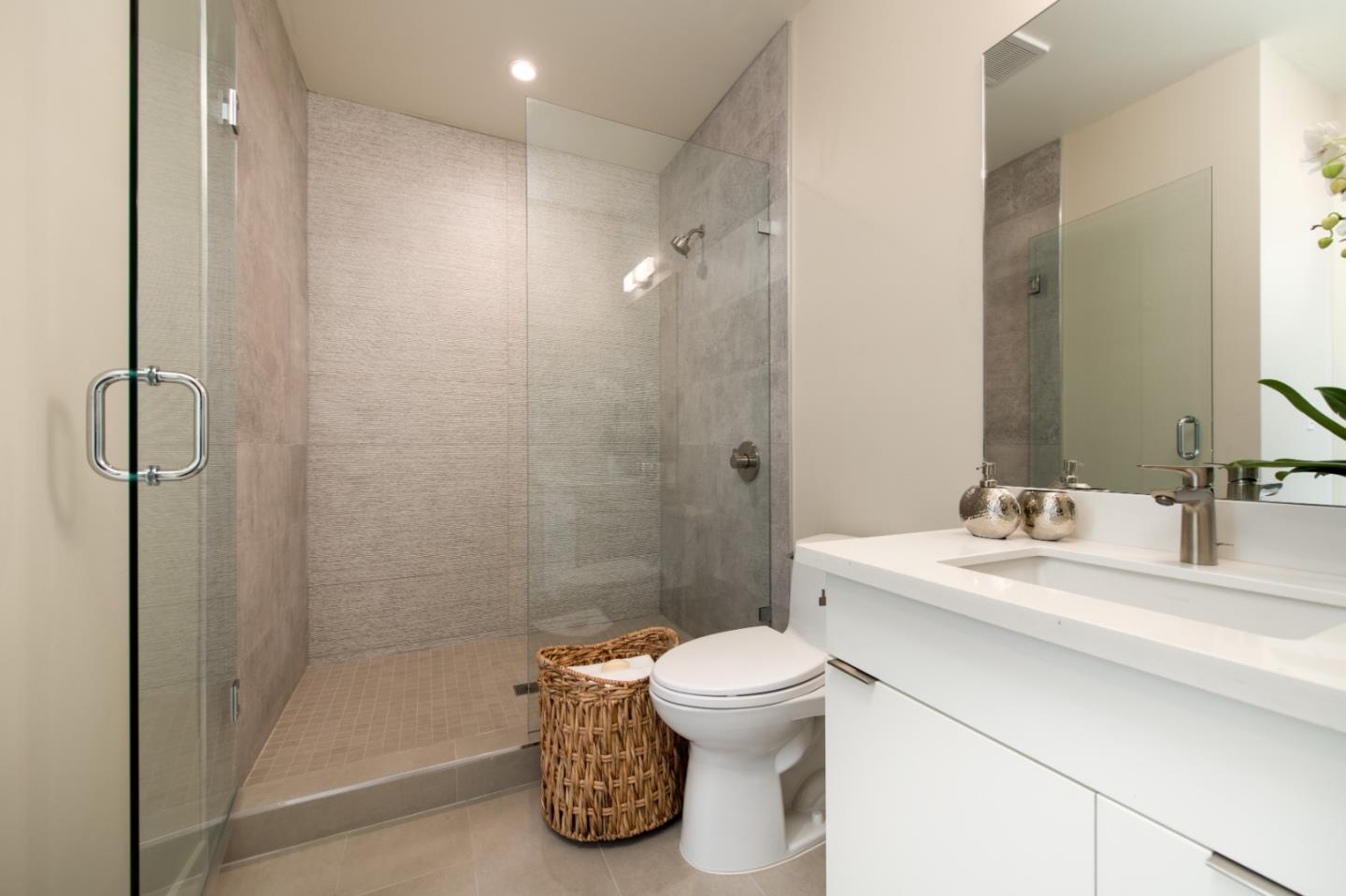 1617 Corte Via Los Altos, CA 94024 - Photo 23 of 27 a bathroom with a sink toilet and shower