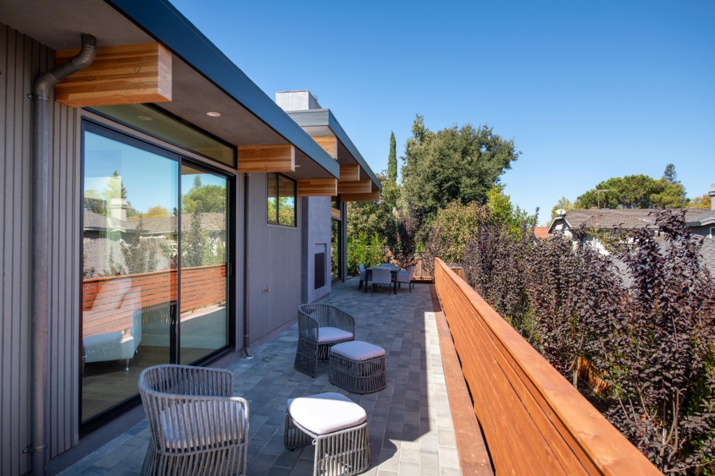 1617 Corte Via Los Altos, CA 94024 - Photo 27 of 27 a view of balcony with furniture and wooden deck