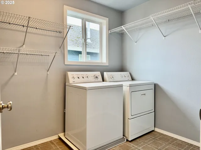 a backyard of a house