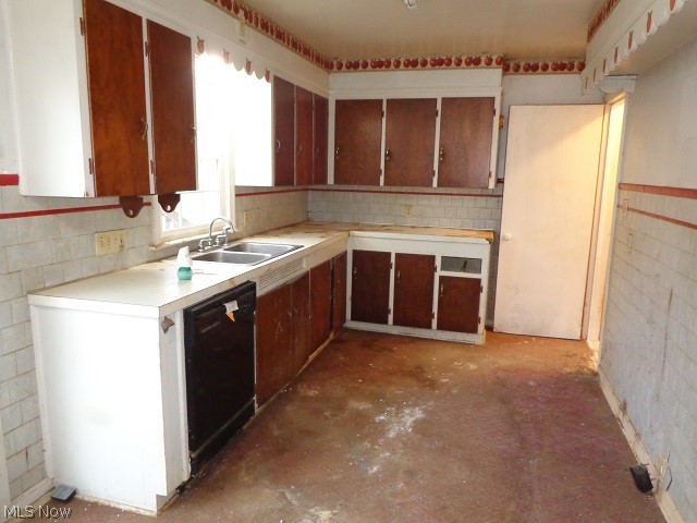 1041 Stump Road Akron, OH 44319 - Photo 10 of 23 Kitchen featuring sink and black dishwasher