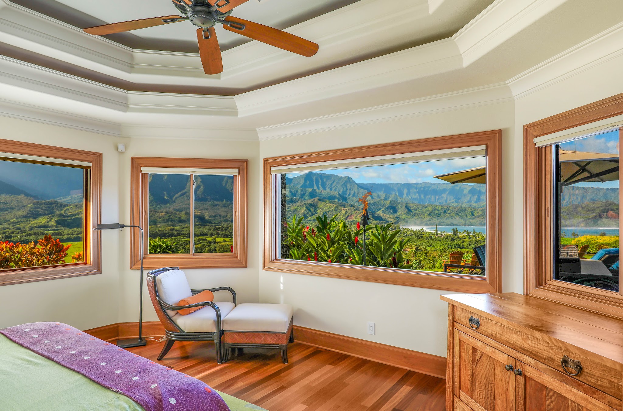 4971 Hanalei Plantation Road Princeville, HI 96722 - Photo 14 of 30 a living room with furniture and a window