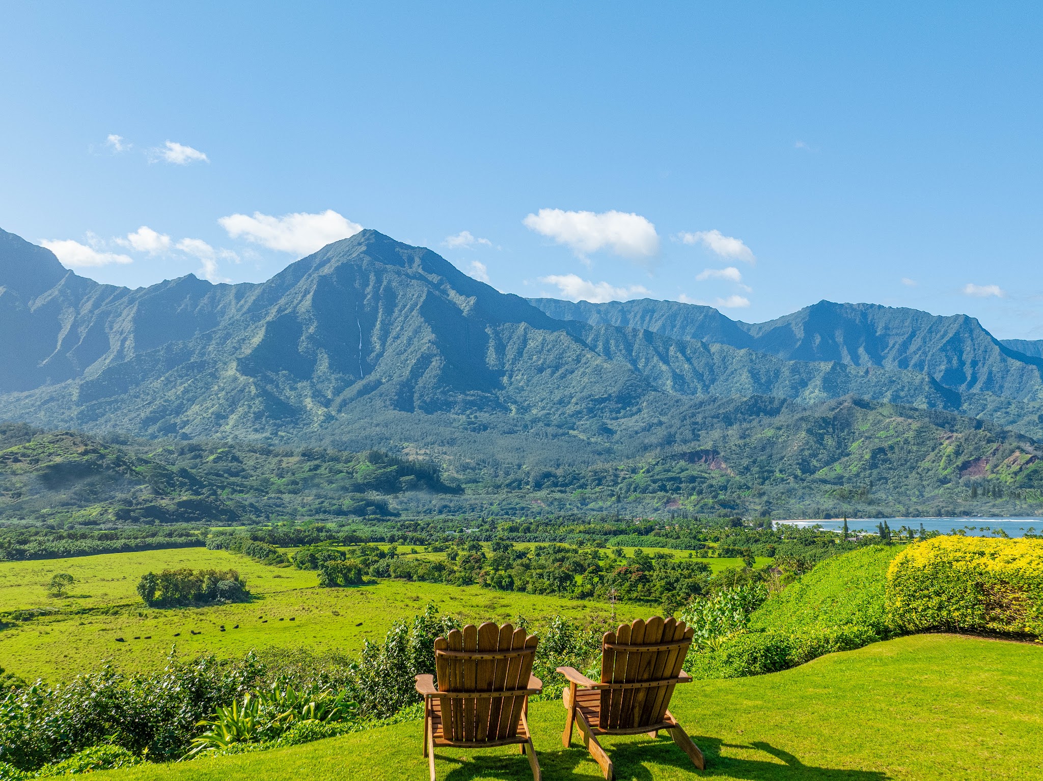 4971 Hanalei Plantation Road Princeville, HI 96722 - Photo 24 of 30 a view of yard with outdoor seating and yard