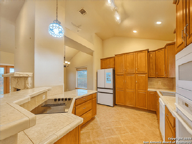412 Moonlight Walk San Antonio, TX 78260 - Photo 3 of 26 a spacious bathroom with a tub a sink and a mirror