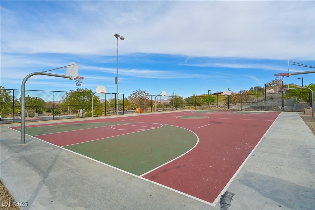 130 Park Ridge Lane Henderson, NV 89002 - Photo 66 of 69 View of basketball court featuring community baske