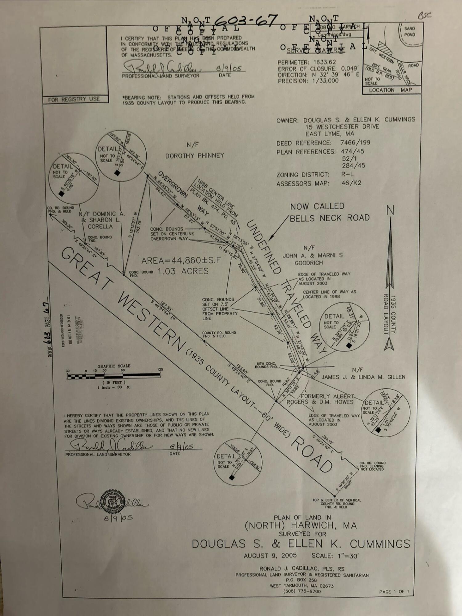 132 Great Western Road Harwich, MA 02645 - Photo 6 of 6 Plan