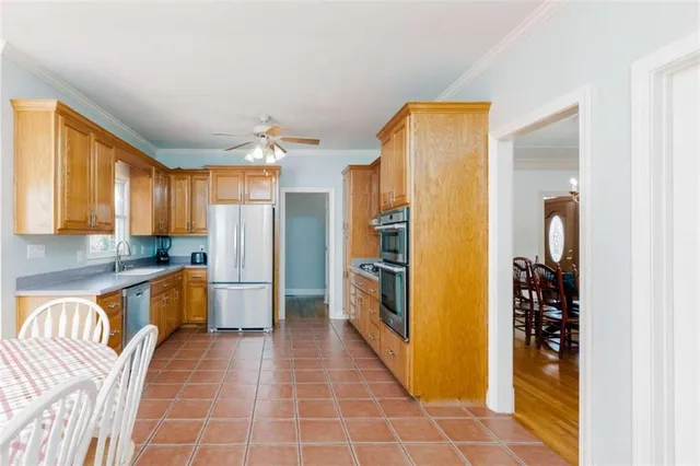 a living room with game table