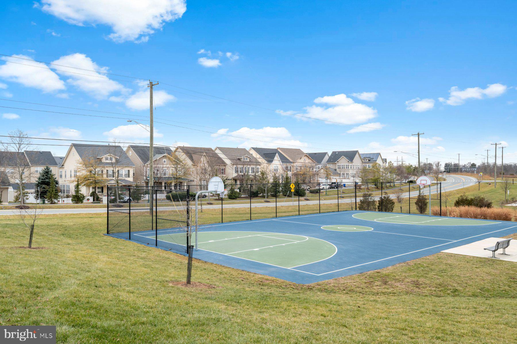 12802 Brightwell Drive Clarksburg, MD 20871 - Photo 30 of 30 a view of an outdoor space and basketball court