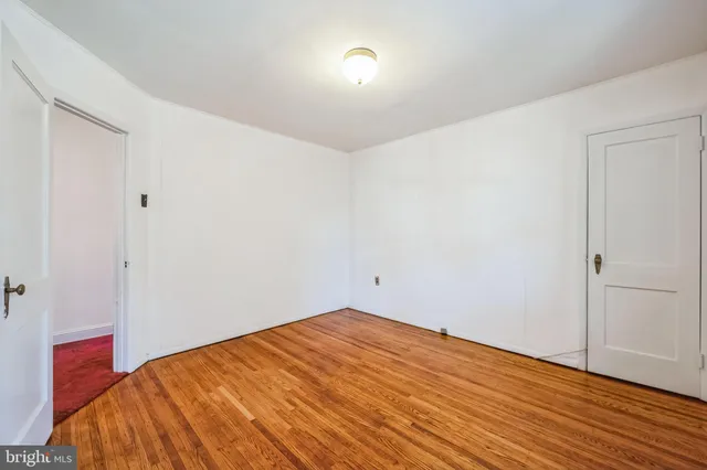 a view of empty room