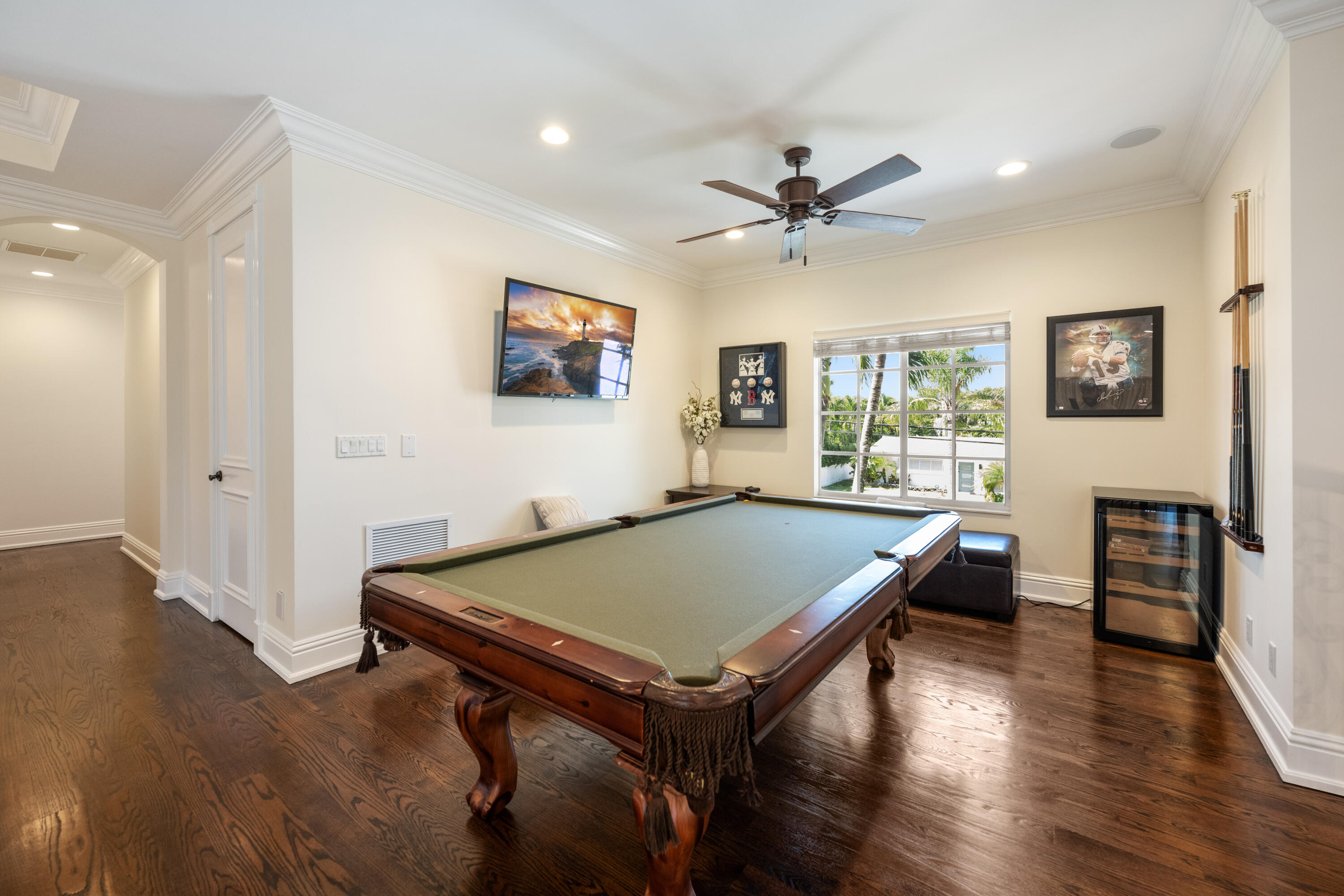 712 Northeast 71st Street Boca Raton, FL 33487 - Photo 34 of 97 a room with pool table and windows