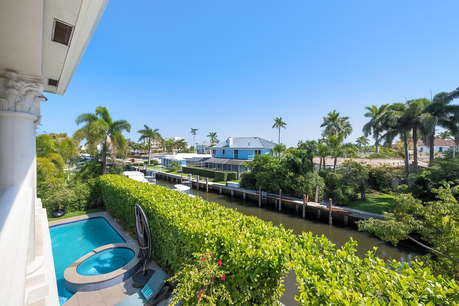 712 Northeast 71st Street Boca Raton, FL 33487 - Photo 49 of 97 Canal view from Primary 11.2025