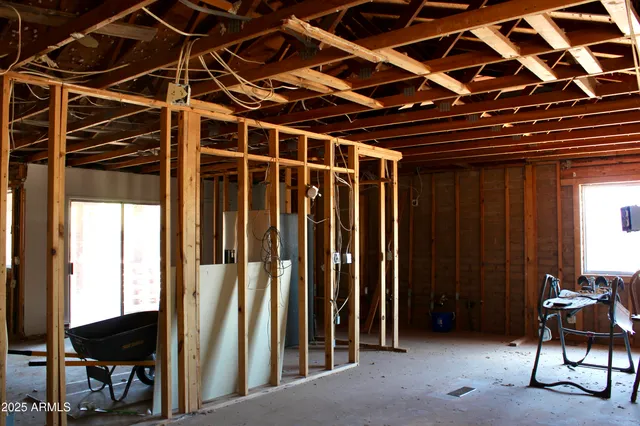 a view of entryway with livingroom and furniture