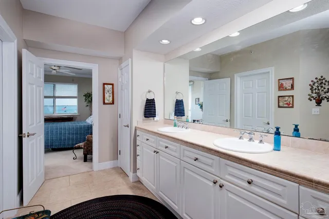 a view of a building from a roof deck