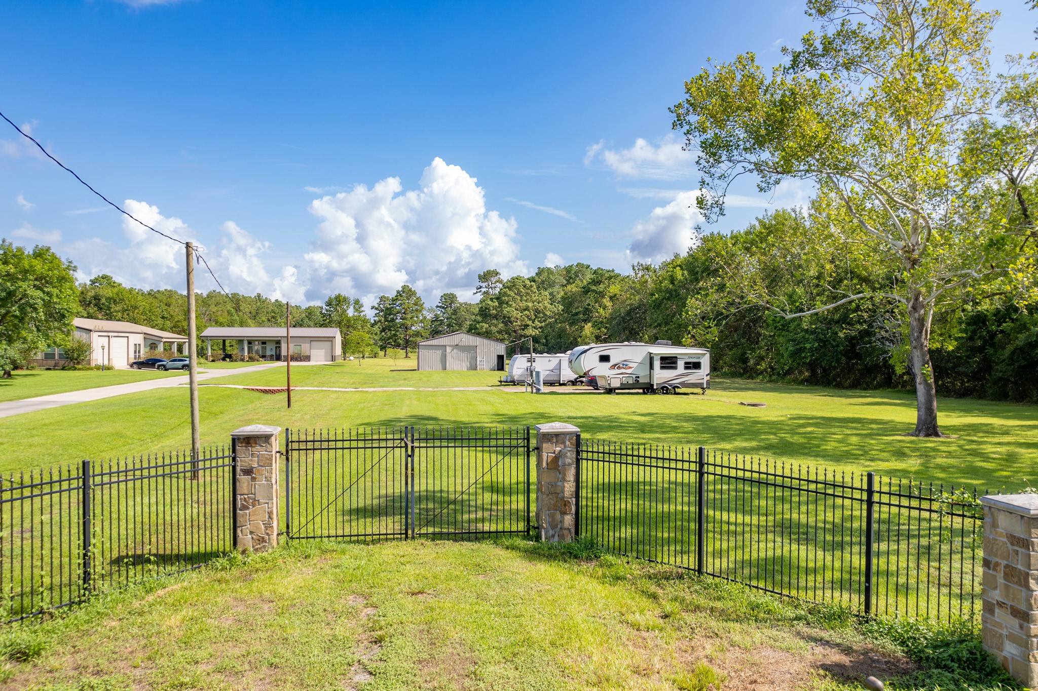 3719 Krenek Road Crosby, TX 77532 - Photo 10 of 12 a view of an outdoor space and garden