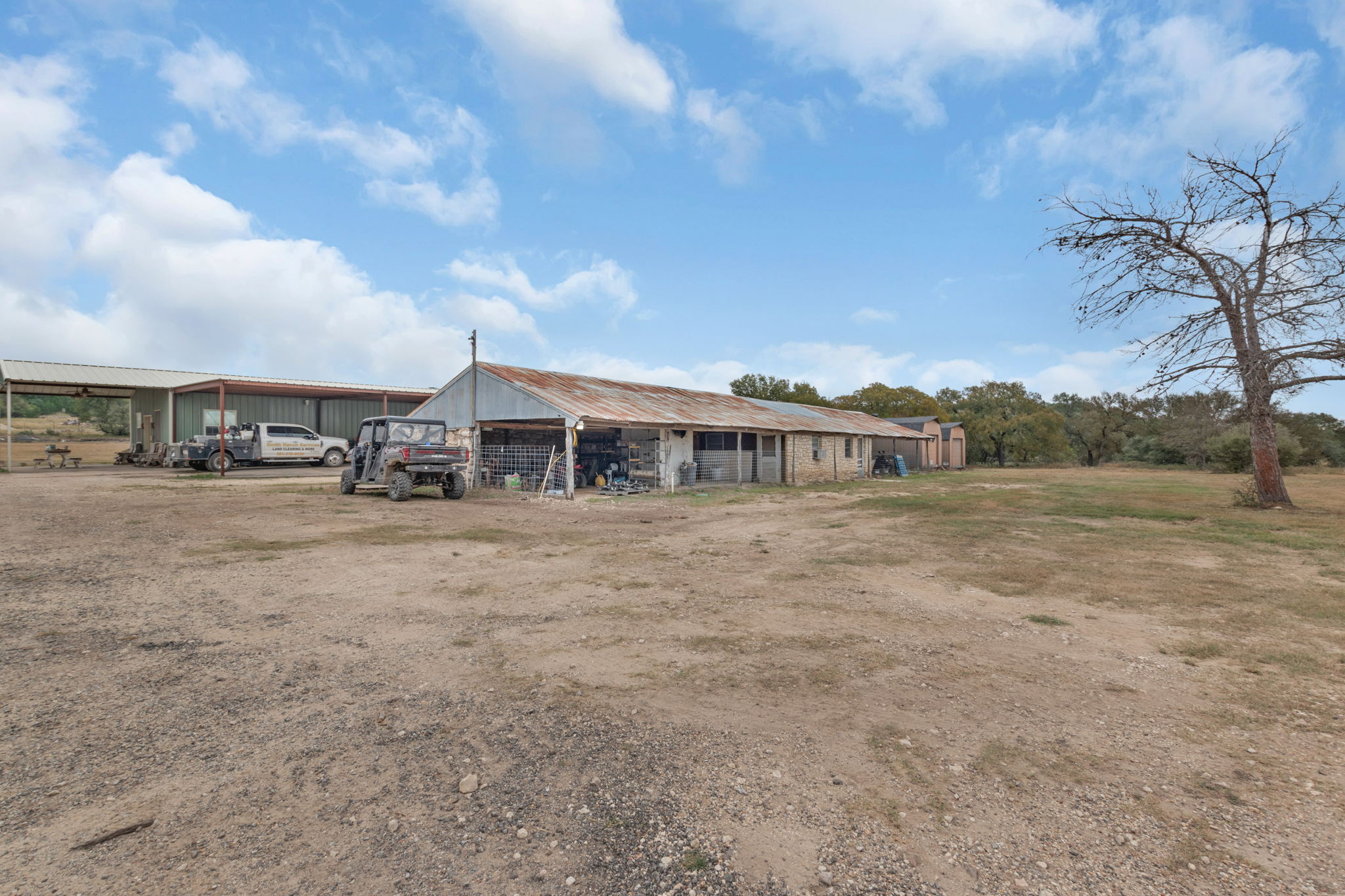 124 Old Mission Road Kempner, TX 76539 - Photo 38 of 40 a view of a house with a yard