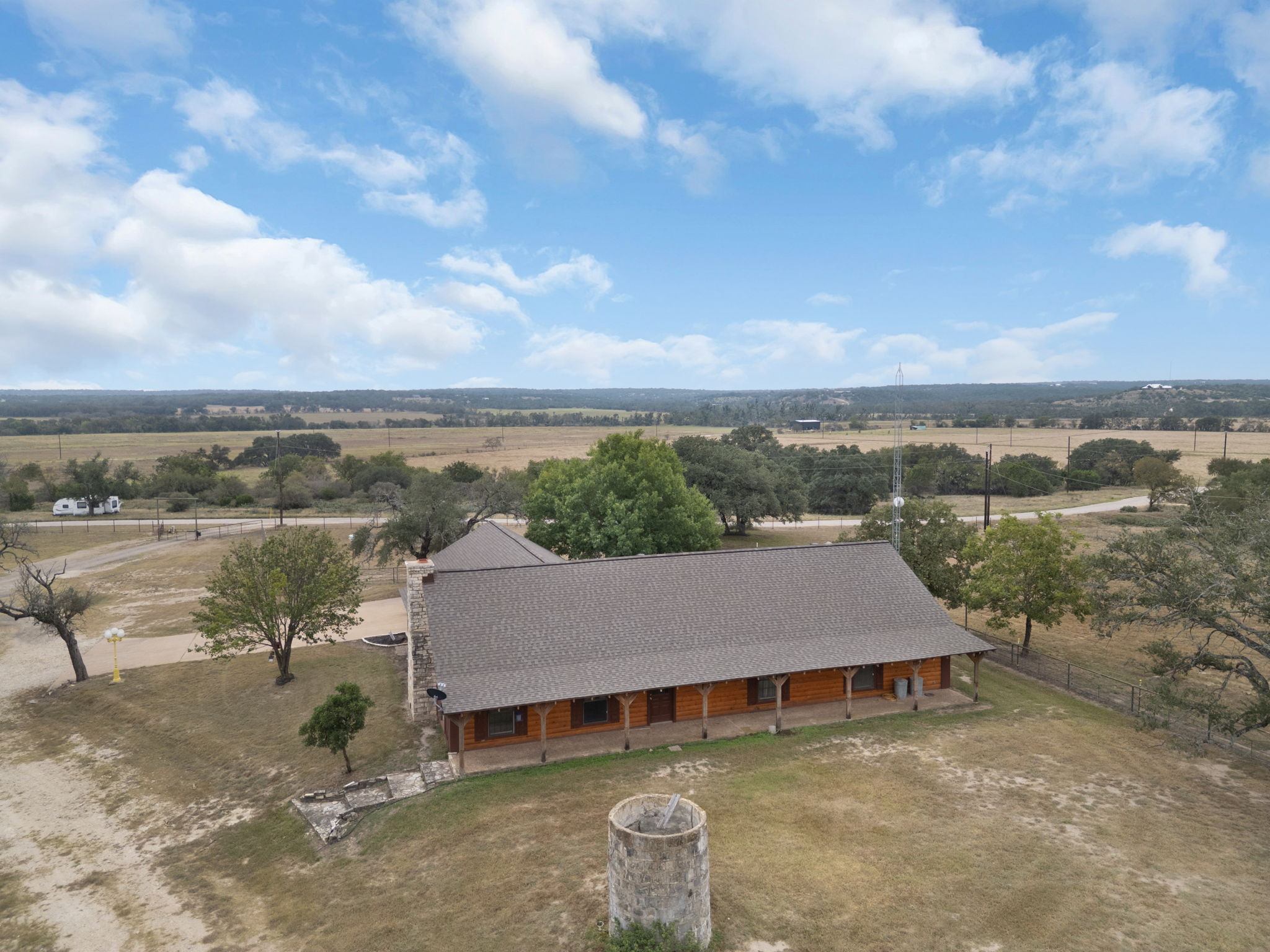 124 Old Mission Road Kempner, TX 76539 - Photo 40 of 40 an aerial view of a house with a lake view
