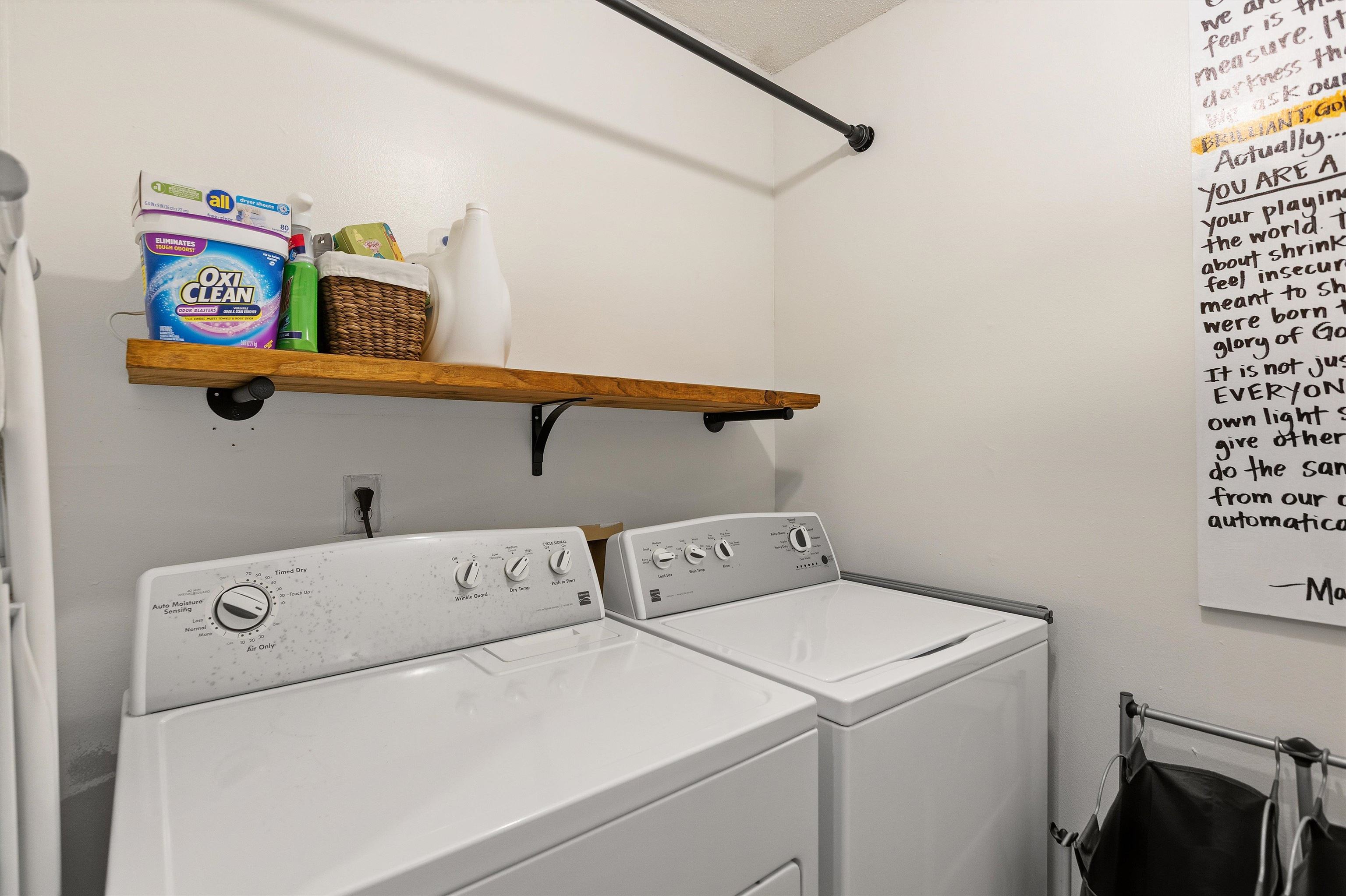 1184 Lynnfield Road, Unit 1 Memphis, TN 38119 - Photo 23 of 28 Space for full washer and dryer with storage. Fresh paint and new flooring.