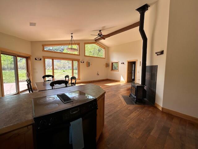 342 Broadford Road Blaine County, ID 83313 - Photo 6 of 32 Kitchen into dining area