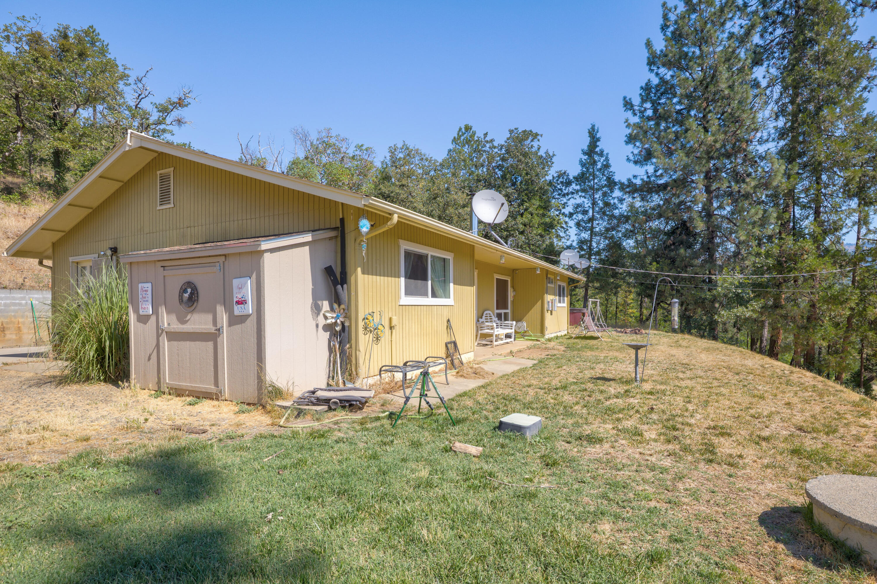 12748 Water Gap Road Williams, OR 97544 - Photo 24 of 35 a view of a house with backyard