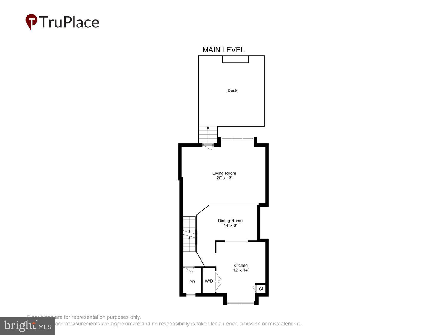 10804 Douglas Avenue Silver Spring, MD 20902 - Photo 44 of 46 Main level floorplan