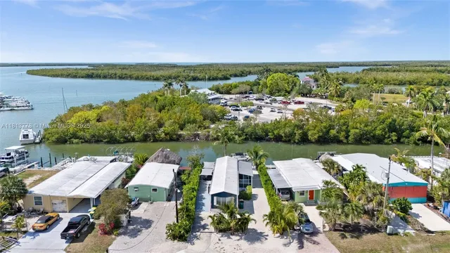 a view of a lake with a mountain in the background