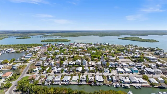 an aerial view of residential building with outdoor space