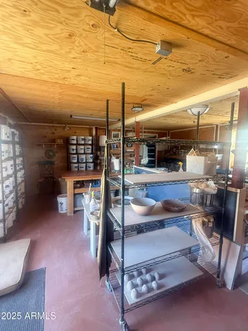 a outdoor space with furniture