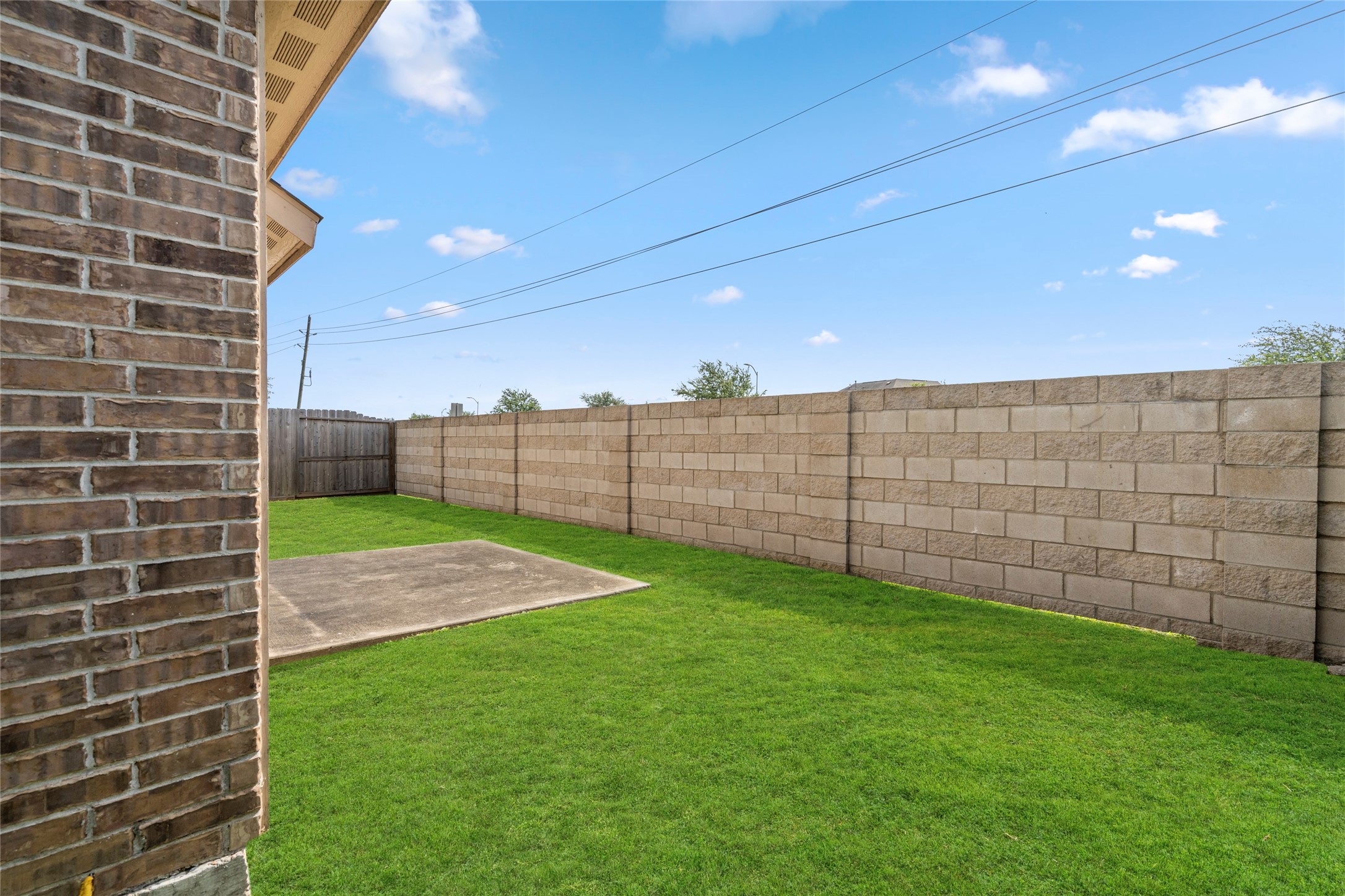 9719 Montana Sapphire Lane Rosharon, TX 77583 - Photo 37 of 40 The back exterior shows off just how much yard you get with this home.