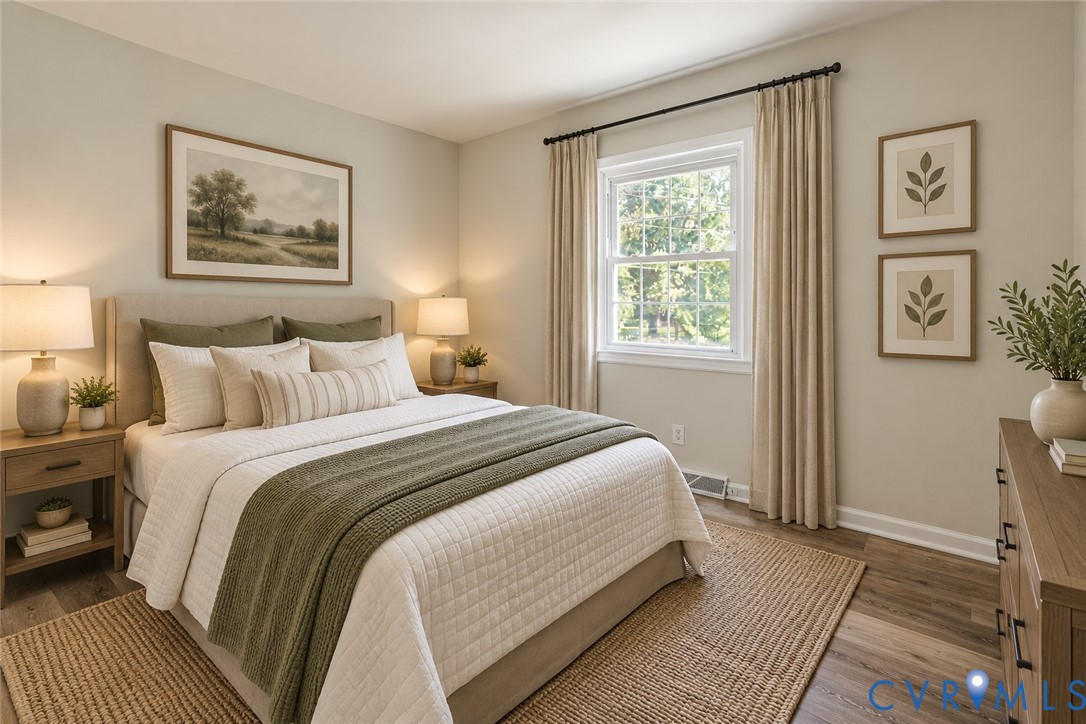 9737 Graves Road Petersburg, VA 23803 - Photo 11 of 41 virtual staged Wood-finish flooring, neutral wall
