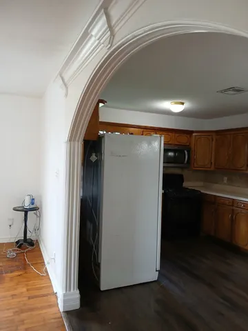 a view of storage and utility room in empty room