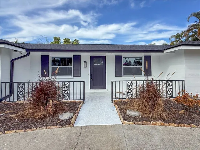 front view of a house