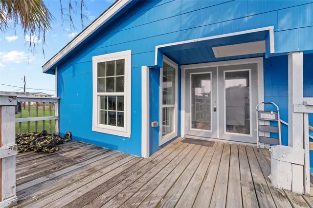 a view of a house with a patio