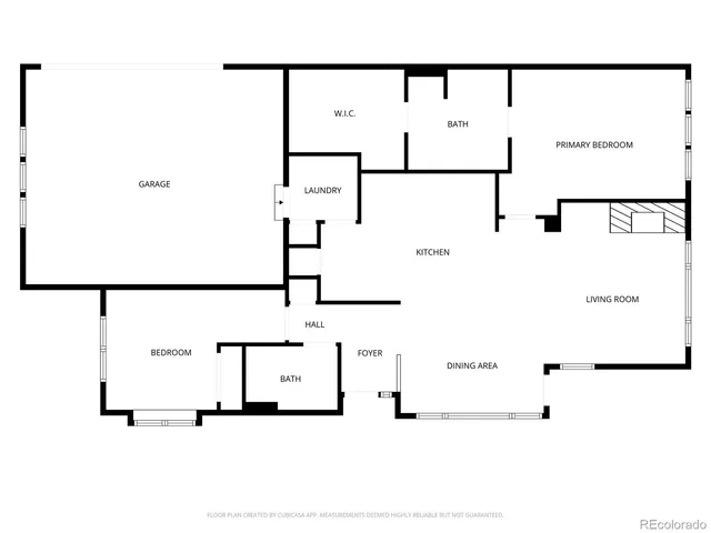 a outdoor dining space with furniture and a book shelf