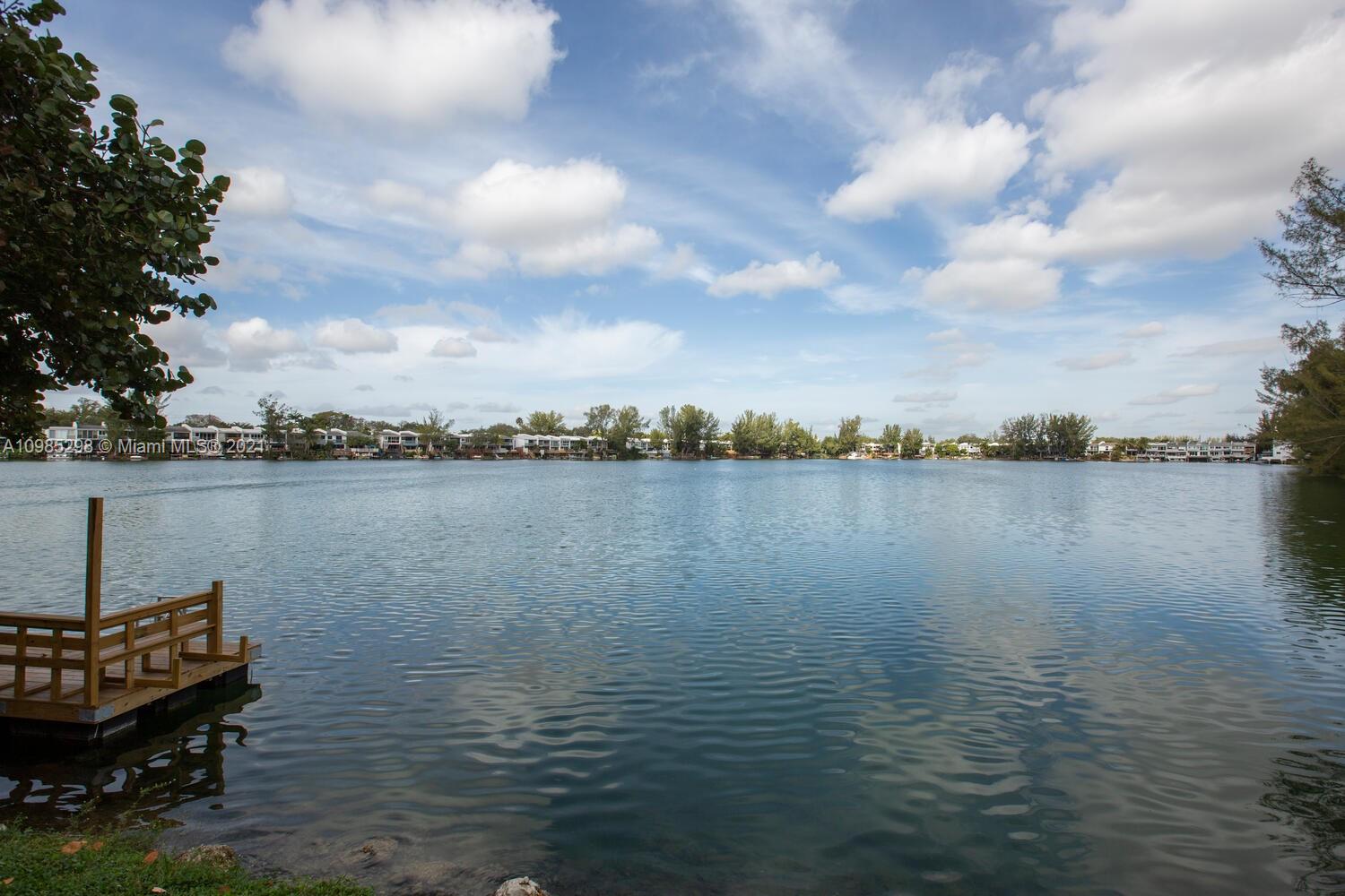 7028 Southwest 53rd Lane Miami, FL 33155 - Photo 23 of 27 a view of a lake with lawn chairs