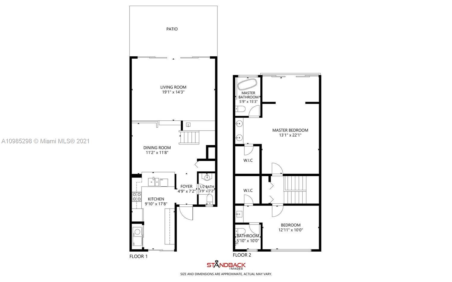 7028 Southwest 53rd Lane Miami, FL 33155 - Photo 27 of 27 a picture of a floor plan
