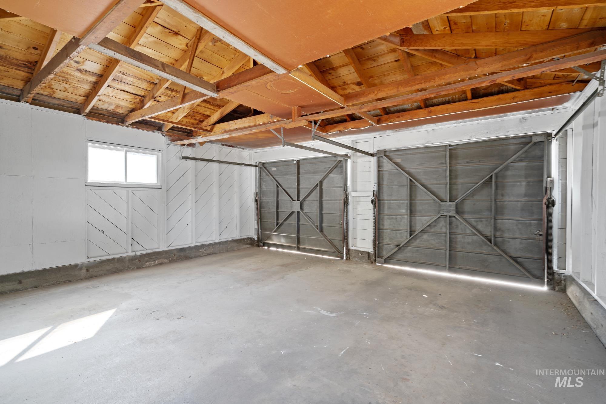 716 West Linden Street Boise, ID 83706 - Photo 42 of 47 Garage with wooden ceiling