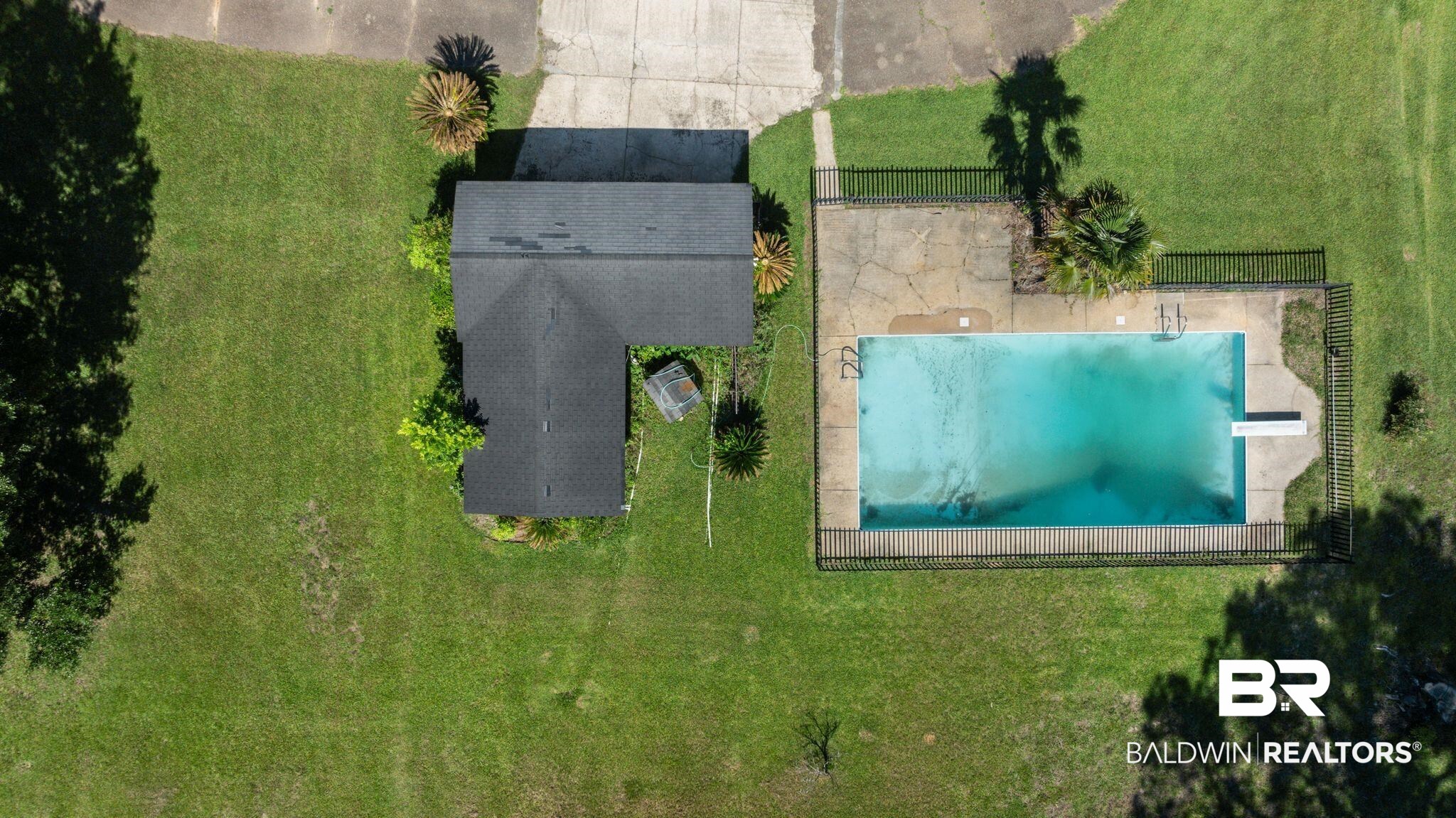 950 Walter Smith Road Mobile, AL 36695 - Photo 41 of 51 Aerial view of a pool area