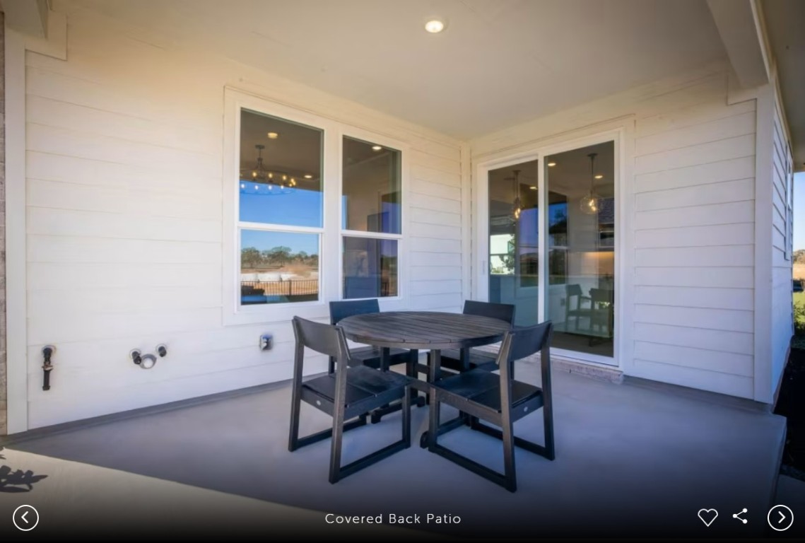 192 Frontera Drive Bastrop, TX 78602 - Photo 15 of 15 Exterior photos- Photo of Del Webb model home with same floor plan, not of actual home listed.