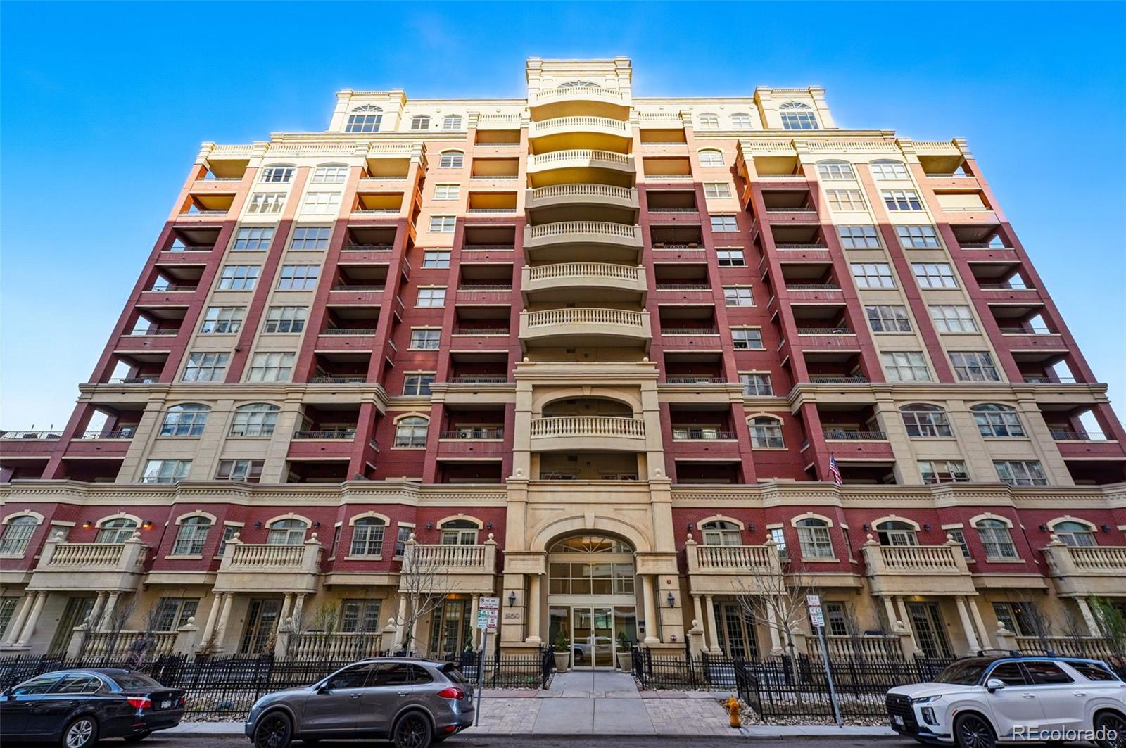 1950 Logan Street, Unit 1109 Denver, CO 80203 - Photo 32 of 49 a front view of building